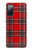 S2374 タータンレッドパターン Tartan Red Pattern Samsung Galaxy S20 FE バックケース、フリップケース・カバー