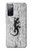S2446 木材のヤモリ グラフィックプリント Gecko Wood Graphic Printed Samsung Galaxy S20 FE バックケース、フリップケース・カバー