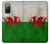 S2976 ウェールズサッカー Wales Football Soccer Red Dragon Flag Samsung Galaxy S20 FE バックケース、フリップケース・カバー