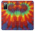 S2985 絞り染めカラー Colorful Tie Dye Texture Samsung Galaxy S20 FE バックケース、フリップケース・カバー