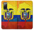 S3020 エクアドルの旗 Ecuador Flag Samsung Galaxy S20 FE バックケース、フリップケース・カバー