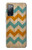 S3033 ヴィヴィッドシェブロングラフィック Vintage Wood Chevron Graphic Printed Samsung Galaxy S20 FE バックケース、フリップケース・カバー