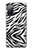 S3056 シマウマスキングラフィックプリント Zebra Skin Texture Graphic Printed Samsung Galaxy S20 FE バックケース、フリップケース・カバー