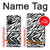 S3056 シマウマスキングラフィックプリント Zebra Skin Texture Graphic Printed Samsung Galaxy S20 FE バックケース、フリップケース・カバー