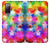 S3292 カラフルディスコスター Colourful Disco Star Samsung Galaxy S20 FE バックケース、フリップケース・カバー