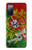 S3300 ポルトガルの旗ビンテージフットボールのグラフィック Portugal Flag Vintage Football Graphic Samsung Galaxy S20 FE バックケース、フリップケース・カバー
