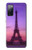 S3447 エッフェルパリの夕日 Eiffel Paris Sunset Samsung Galaxy S20 FE バックケース、フリップケース・カバー