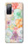 S3705 パステルフローラルフラワー Pastel Floral Flower Samsung Galaxy S20 FE バックケース、フリップケース・カバー