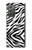 S3056 シマウマスキングラフィックプリント Zebra Skin Texture Graphic Printed Samsung Galaxy Z Fold2 5G バックケース、フリップケース・カバー