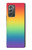 S3698 LGBTグラデーションプライドフラグ LGBT Gradient Pride Flag Samsung Galaxy Z Fold2 5G バックケース、フリップケース・カバー