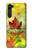 S2523 カナダ秋のメープルリーフ Canada Autumn Maple Leaf Motorola Edge バックケース、フリップケース・カバー