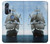 S1096 海で帆船 Sailing Ship in an Ocean Motorola Edge+ バックケース、フリップケース・カバー