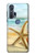 S1117 ビーチのヒトデ Starfish on the Beach Motorola Edge+ バックケース、フリップケース・カバー