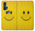 S1146 スマイル黄色の日 Yellow Sun Smile Motorola Edge+ バックケース、フリップケース・カバー