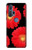 S2478 赤デイジーの花 Red Daisy flower Motorola Edge+ バックケース、フリップケース・カバー