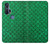 S2704 グリーンフィッシュスケールパターングラフィック Green Fish Scale Pattern Graphic Motorola Edge+ バックケース、フリップケース・カバー