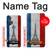S2859 ヴィンテージフランスの旗エッフェル塔 Vintage France Flag Eiffel Tower Motorola Edge+ バックケース、フリップケース・カバー