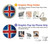 S3000 アイスランドサッカー Iceland Football Soccer Flag Motorola Edge+ バックケース、フリップケース・カバー