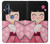 S3042 雛人形 着物桜 Japan Girl Hina Doll Kimono Sakura Motorola Edge+ バックケース、フリップケース・カバー