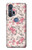 S3095 ヴィンテージ・バラ Vintage Rose Pattern Motorola Edge+ バックケース、フリップケース・カバー