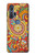 S3402 ペイズリー花柄 Floral Paisley Pattern Seamless Motorola Edge+ バックケース、フリップケース・カバー