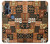 S3460 マリ芸術 Mali Art Pattern Motorola Edge+ バックケース、フリップケース・カバー