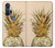 S3490 ゴールドパイナップル Gold Pineapple Motorola Edge+ バックケース、フリップケース・カバー