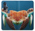 S3497 ウミガメ Green Sea Turtle Motorola Edge+ バックケース、フリップケース・カバー