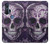 S3582 紫の頭蓋骨 Purple Sugar Skull Motorola Edge+ バックケース、フリップケース・カバー