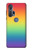 S3698 LGBTグラデーションプライドフラグ LGBT Gradient Pride Flag Motorola Edge+ バックケース、フリップケース・カバー