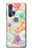 S3705 パステルフローラルフラワー Pastel Floral Flower Motorola Edge+ バックケース、フリップケース・カバー