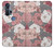 S3716 バラの花柄 Rose Floral Pattern Motorola Edge+ バックケース、フリップケース・カバー