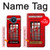 S0058 ロンドン〔イギリス〕の赤い電話ボックス Classic British Red Telephone Box Nokia 8.3 5G バックケース、フリップケース・カバー