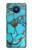 S2685 アクアターコイズ宝石グラフィックプリント Aqua Turquoise Gemstone Graphic Printed Nokia 8.3 5G バックケース、フリップケース・カバー