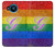 S2899 レインボーLGBTゲイプライド旗 Rainbow LGBT Gay Pride Flag Nokia 8.3 5G バックケース、フリップケース・カバー