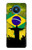 S2981 ブラジルサッカー Brazil Football Soccer Map Flag Nokia 8.3 5G バックケース、フリップケース・カバー
