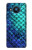 S3047 緑人魚のスケール Green Mermaid Fish Scale Nokia 8.3 5G バックケース、フリップケース・カバー