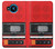 S3204 レッドカセットレコーダーグラフィック Red Cassette Recorder Graphic Nokia 8.3 5G バックケース、フリップケース・カバー