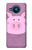 S3269 豚の漫画 Pig Cartoon Nokia 8.3 5G バックケース、フリップケース・カバー