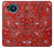 S3354 赤バンダナ Red Classic Bandana Nokia 8.3 5G バックケース、フリップケース・カバー
