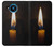 S3530 仏 Buddha Candle Burning Nokia 8.3 5G バックケース、フリップケース・カバー