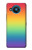 S3698 LGBTグラデーションプライドフラグ LGBT Gradient Pride Flag Nokia 8.3 5G バックケース、フリップケース・カバー
