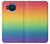 S3698 LGBTグラデーションプライドフラグ LGBT Gradient Pride Flag Nokia 8.3 5G バックケース、フリップケース・カバー