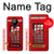 S0058 ロンドン〔イギリス〕の赤い電話ボックス Classic British Red Telephone Box Nokia 5.3 バックケース、フリップケース・カバー