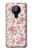 S3095 ヴィンテージ・バラ Vintage Rose Pattern Nokia 5.3 バックケース、フリップケース・カバー