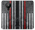 S3687 消防士細い赤い線アメリカの国旗 Firefighter Thin Red Line American Flag Nokia 5.3 バックケース、フリップケース・カバー