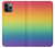 S3698 LGBTグラデーションプライドフラグ LGBT Gradient Pride Flag iPhone 11 Pro バックケース、フリップケース・カバー