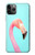 S3708 ピンクのフラミンゴ Pink Flamingo iPhone 11 Pro バックケース、フリップケース・カバー
