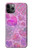 S3710 ピンクのラブハート Pink Love Heart iPhone 11 Pro バックケース、フリップケース・カバー