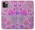 S3710 ピンクのラブハート Pink Love Heart iPhone 11 Pro バックケース、フリップケース・カバー